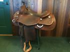 04-1132-m Bobs Custom Saddle Bob Avila Cow Horse Reining Seat Dl