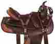 10528 Westridge Saddlery 16 17 18 Brown Dura Leather Western Pleasure Trail Gator Mule Saddle Horse Tack