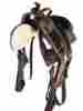 1085 1085mb Thsl Western Endurance Saddle Set With Horn Mahogany Brown 16