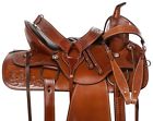 10967 Pro Western Pleasure Trail Barrel Racing Horse Leather Saddle Tack
