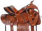 10968 Western Barrel Racing Pleasure Trail Horse Leather Saddle Tack