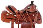 11008 Heavy Duty Cowhide Leather Western Cowboy Ranch Work Horse Saddle