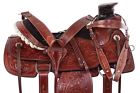 11010 Western Team Roping Cutting Heavy Duty Thick Leather Horse Saddle