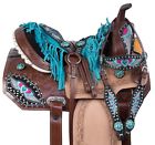 11017 Custom Western Barrel Racing Pleasure Trial Show Horse Saddle Tack