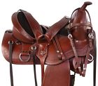 11028 Used Comfy Western Treeless Pleasure Leather Horse Saddle Tack Set
