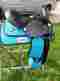 1402 Showman New 12 Blue Youth Pony Saddle