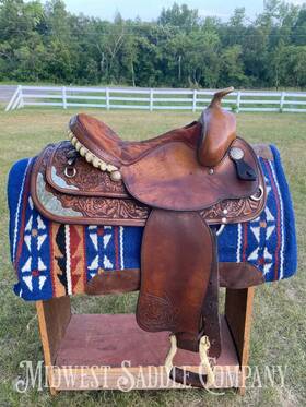Sq0709249 15 Crates Handcrafted Western Show Saddle With Equifit Tree Inch