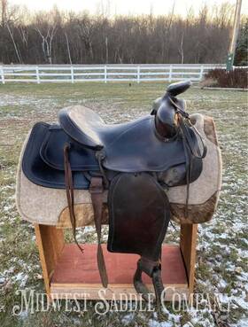 Sq2768465 15 Simco Western Roping Saddle - Heavy Duty Inch