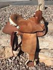 1527 Billy Cook Used Genuine Maker Wide Barrel Horse Saddle Sulphur