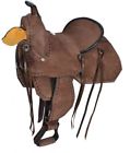 1583310-shiloh Double Chocolate Roughout Barrel Saddle