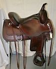 1651-8501-05 Circle Used Topeka Flex Western Saddle Wide