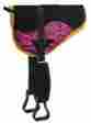 175248 Showman Pink Zebra Print Hair-on Cowhide Bareback Pad W Girth And Stirrups New Tack