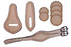 175600 Unbranded Western Saddle Leather Replacemet Pc Repair Kit Rosettes Latigo