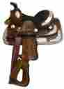 19058 Double T 8 Fully Tooled Pony Youth Show Saddle