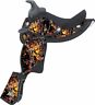 205762wf Abetta Moon Shine Camo Youth Round Skirt Saddle 641997307262