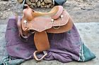 22601 Todd Bergen Roping Ranch Reiner Trail Tooled Leather Western Saddle