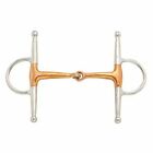 25520-0-0 Kelly Silver Star Copper Full Cheek Snaffle Bit