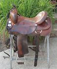 263416080899 Team Penner Circle Y 16 Penning Western Horse Saddle