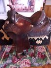 2878 Circle Vintage Arabian Equitation Pleasure Show Western Saddle