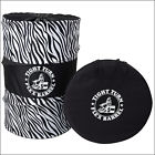 300-020 Hilason Zebra Print Barrel Racing Tight Turn Pop Up Flex Flexible 3 Piece Set 843542024369