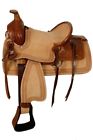 31201 Double Youth Ranch Saddle Inch Wade Hard Seat Roughout Leather