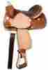 31312 Double T 12 Youth Saddle With Suede Leather Seat