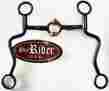 35166 Tackmaster Black Stainless Steel Life Saver Horse Bit Copper 5 Mouth 8 Cheek Tack