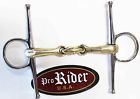 35187 Tackmaster Stainless Steel Full Cheek Snaffle Copper Mouth Dog Bone