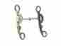 35322 Tackmaster Horse Bit Slow Twist Wire 5 Mouth Engraved Silver On 6 Cheeks