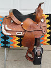 36741307019701 Equitation Circle Y 13 Youth Western Show Horse Saddle W Silver