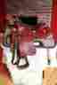 3780494 King Series Horse Western Saddle Youth Kid Child Trail Roper 13.5 Seat Leather