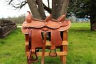 4025 Handmade Tandem Seat Tooled Leather Western Pleasure Trail Horse Tack