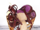 4083 Mr.saddle 15 Purple Cowgirl Up Leather Western Barrel Horse Saddle Bridle Breastcollar 0720830187145