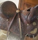 1231 41 8 83 Circle Custom Made Vintage Cutting And Reining Saddle Lots Of