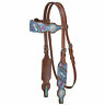 45-7865-33-0 Silver Royal Macaelah Browband Headstall 688499558006