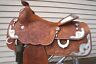 4536589 Mclelland Western Show Saddle Enchanted Ruby Sterling Silver Heat