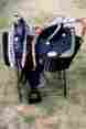 4969 Prorider 15 Western Cordura Trail Barrel Pleasure Horse Saddle Bridle Tack Green