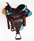 4991 Prorider Western Cordura Trail Barrel Pleasure Horse Saddle Bridle Brown