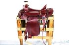 5009 Hard Seat Western Rodeo Trail Horse Tack Wade Light Roping