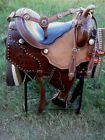 50106 Prorider Horse Western Barrel Show Pleasure Leather Saddle Bridle