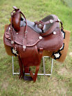 5018 Prorider Horse Western Barrel Show Pleasure Leather Saddle Bridle