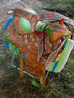 5044 Prorider Horse Western Barrel Show Pleasure Leather Saddle Bridle