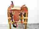 5160 5156 Mr.saddle 17 Western Rough Out Horse Leather Cowboy Light Roping Ranch Trail Saddle Tack