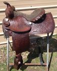 5472 Simco Tooled Western Saddle Lacing Us Made