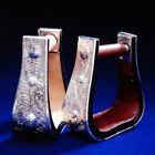 57-9810-31-0 Royal King Silver Bell Stirrups