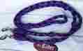 607315 Prorider Horse Roping Tack Western Barrel Knotted Braided Reins Nylon Purple