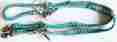 607476 Prorider Roping Knotted Horse Tack Western Barrel Reins Nylon Braided