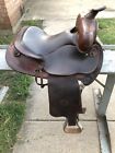 6227 Vintage Heiser Keyston Lichtenberger Western Saddle Inch Seat