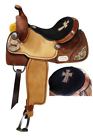 6507 Double Barrel Saddle Basketweave Tooled Leather Alligator Print Cross Seat