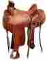 6621 Showman 15 16 Argentina Cow Leather Hard Seat Roper Saddle